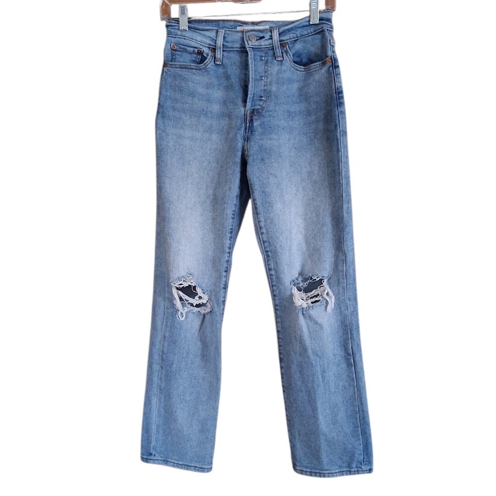 Levi's Wedgie Straight Button Fly Jeans Size 26